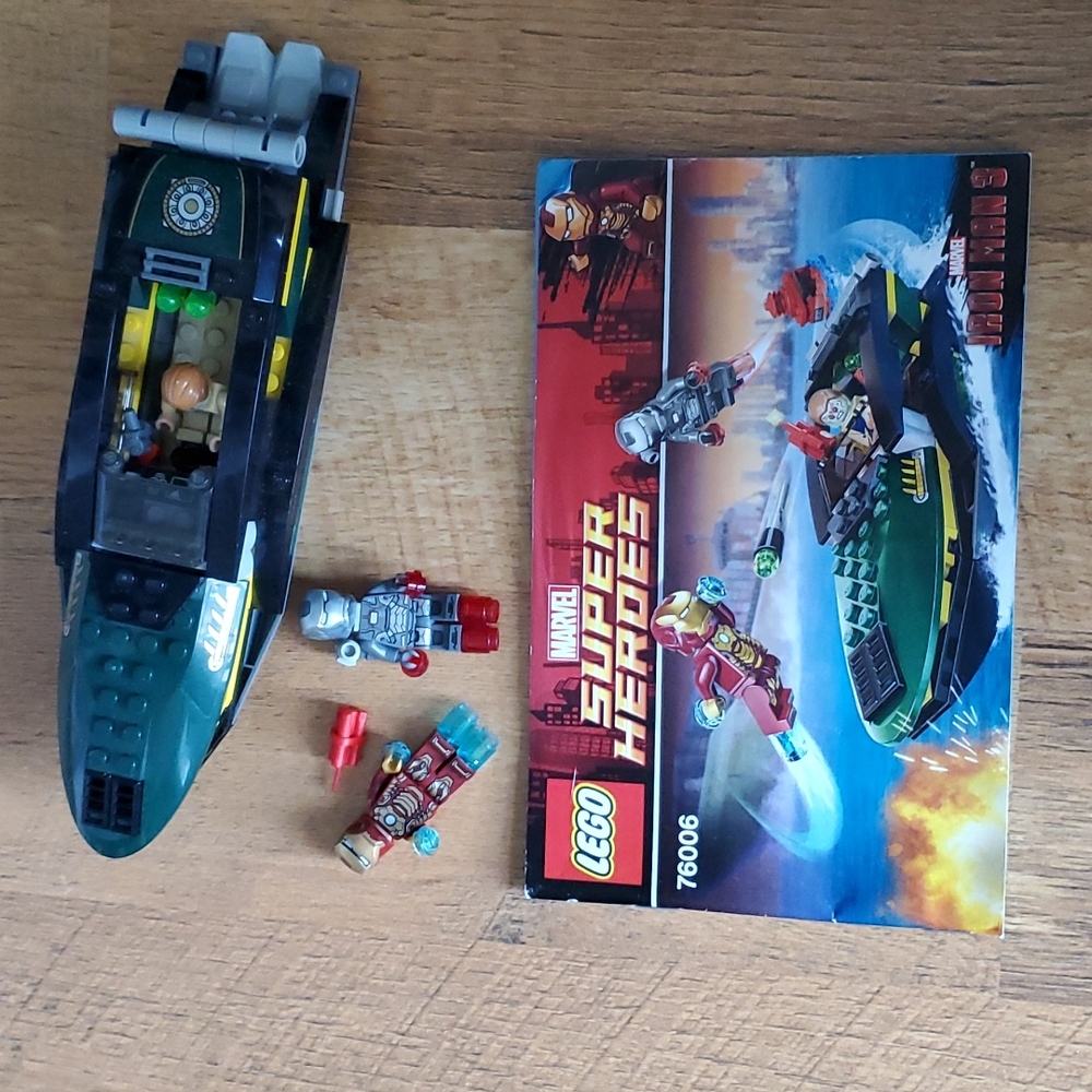 Lego Marvel Super Heroes Iron Man‎ Extremis Sea Port Battle #76006 - Picture 3 of 10